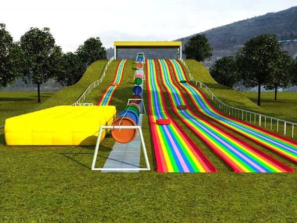 網紅彩虹滑道為什么對游客有吸引力呢?